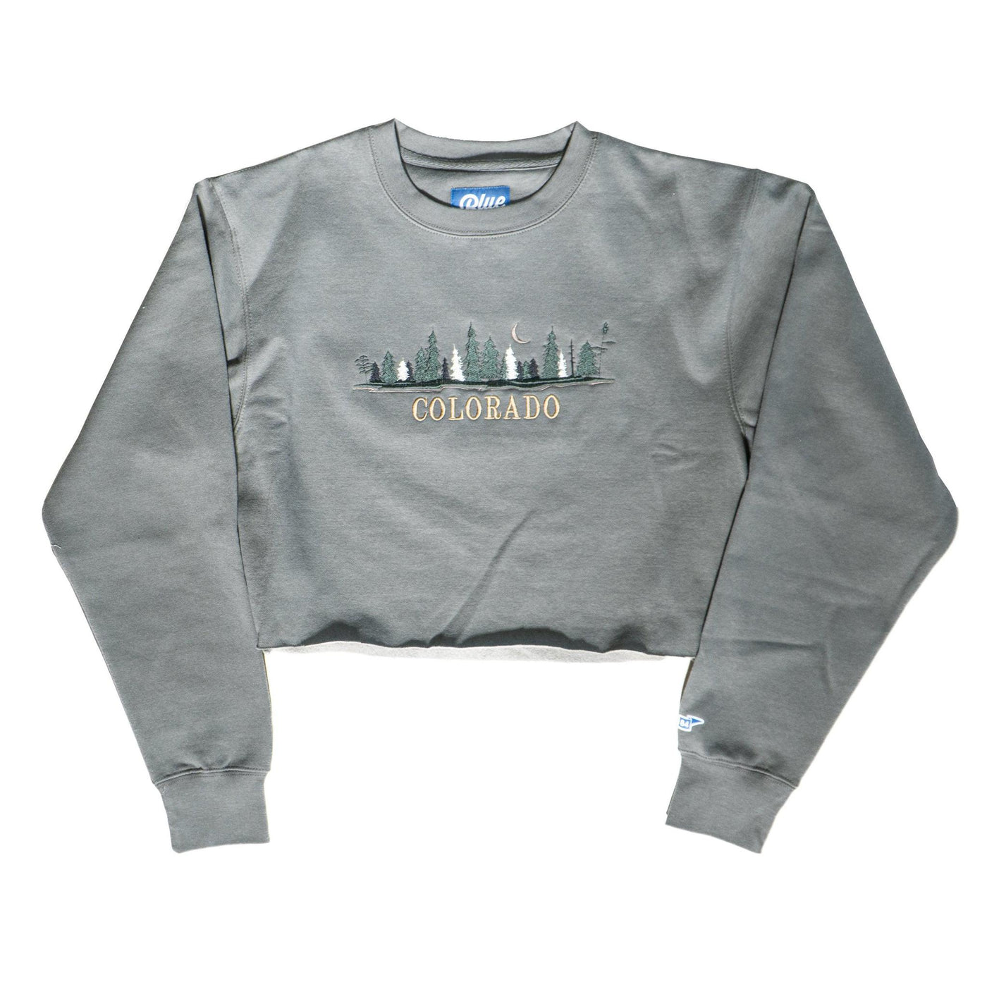 Twilight Shores Colorado Cropped Crewneck