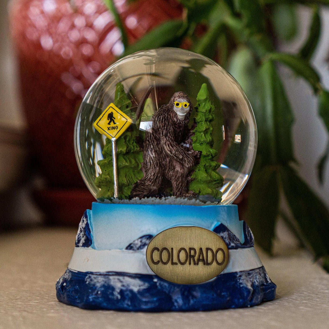 Large Sasquatch Snow Globe