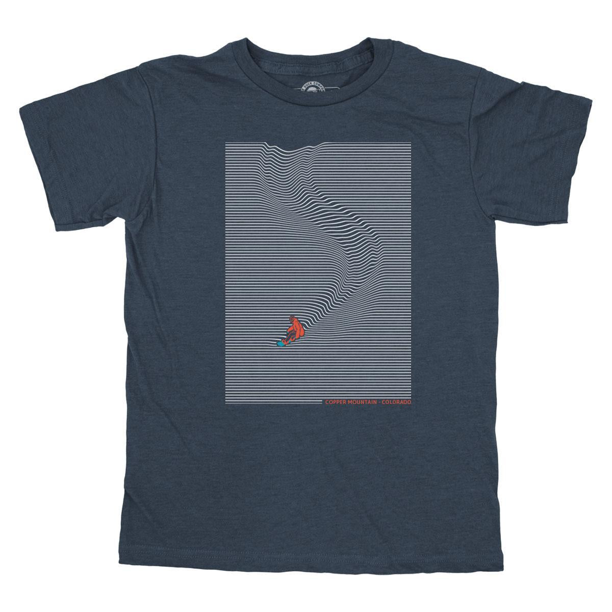 Rope Drop Snowboard Copper Mountain Youth Short Sleeve Shirt