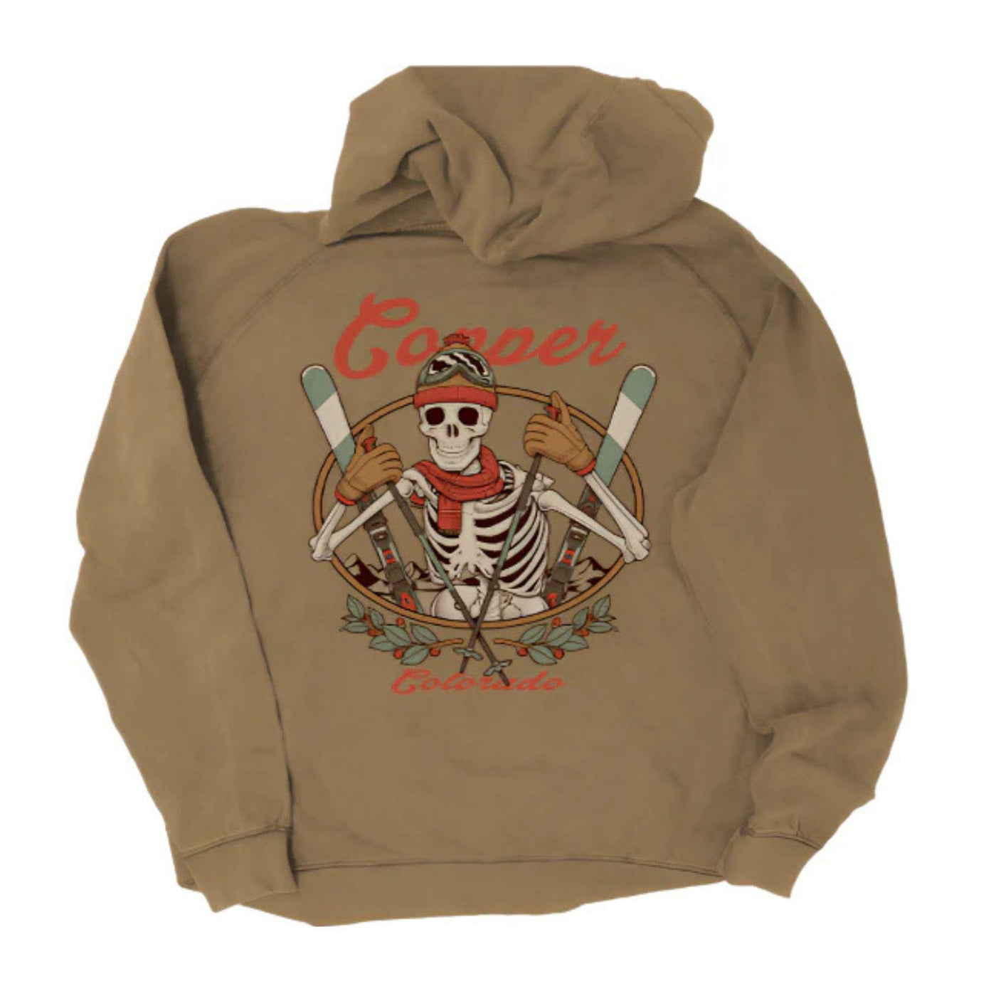 Skeleton Ski Copper Mountain Hoodie