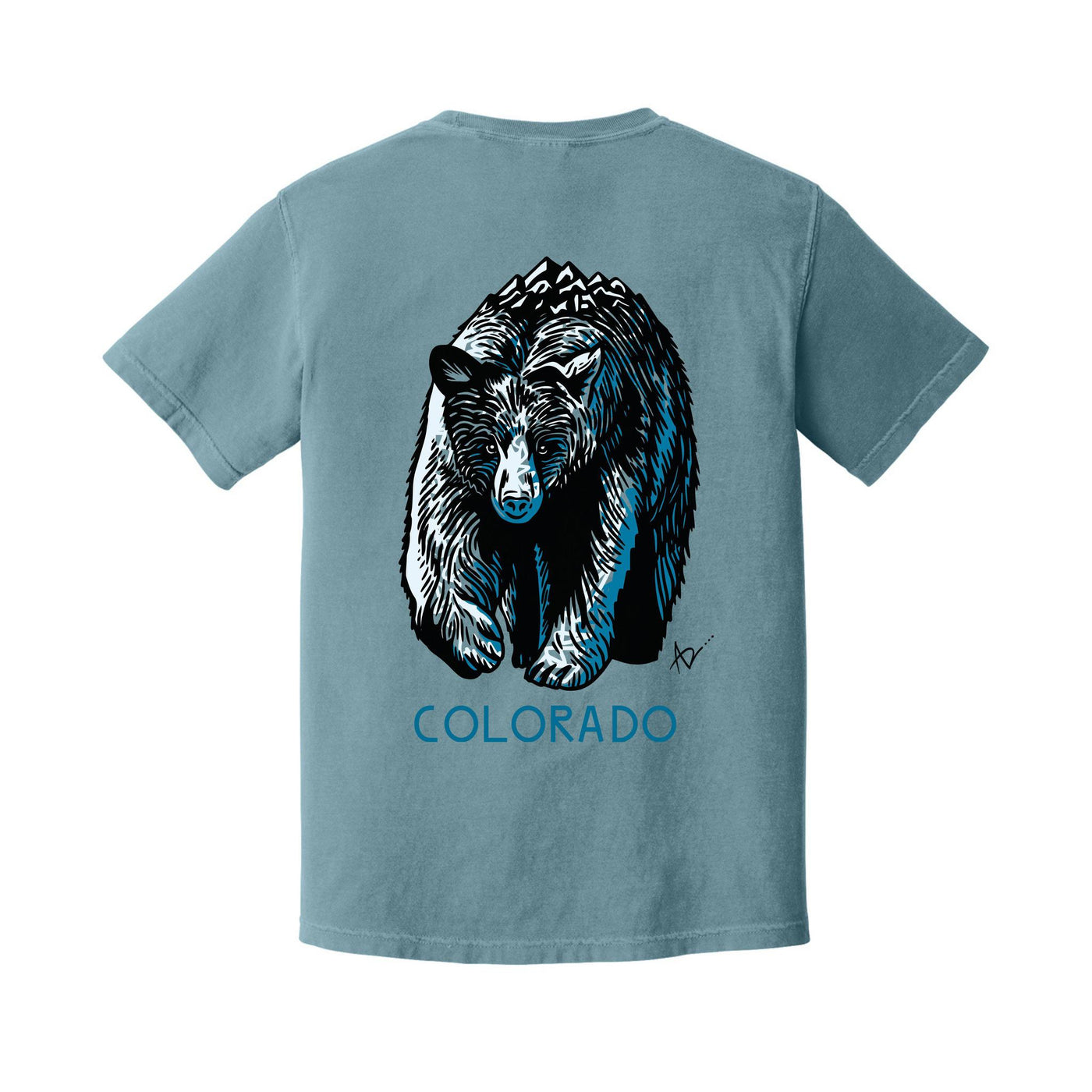 Blue Bear Colorado Short Sleeve Shirt by Andrew Dengate