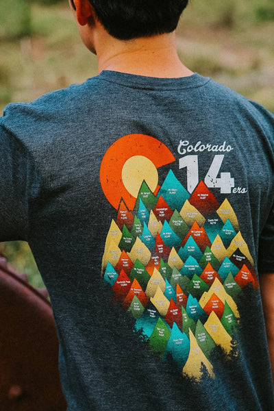 Colorado's Tallest 14ers Short Sleeve Shirt
