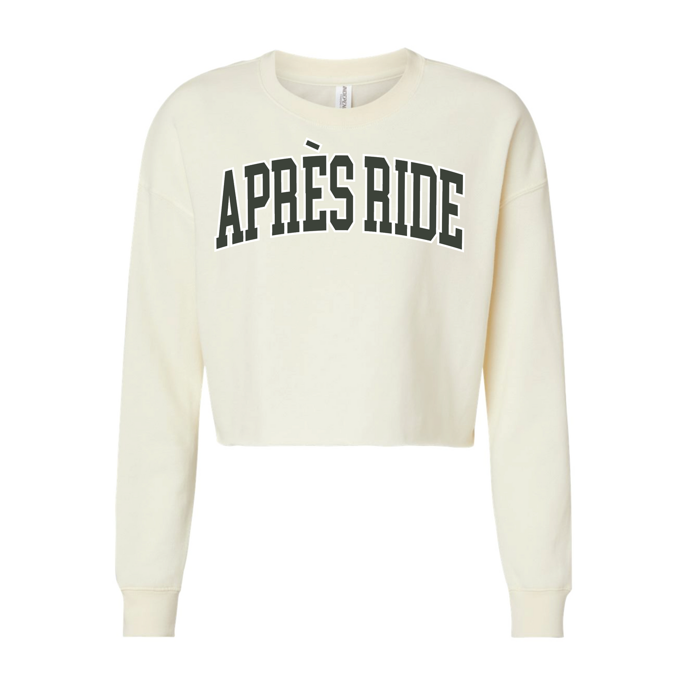 Aprés Ride Crop Top Sweatshirt