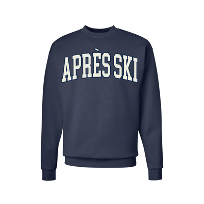 Vintage Aprés Ski Crew Neck Sweatshirt