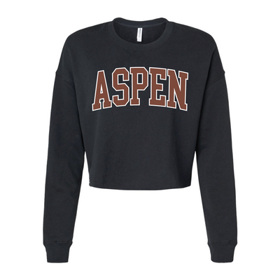 Aspen Crop Top Sweatshirt