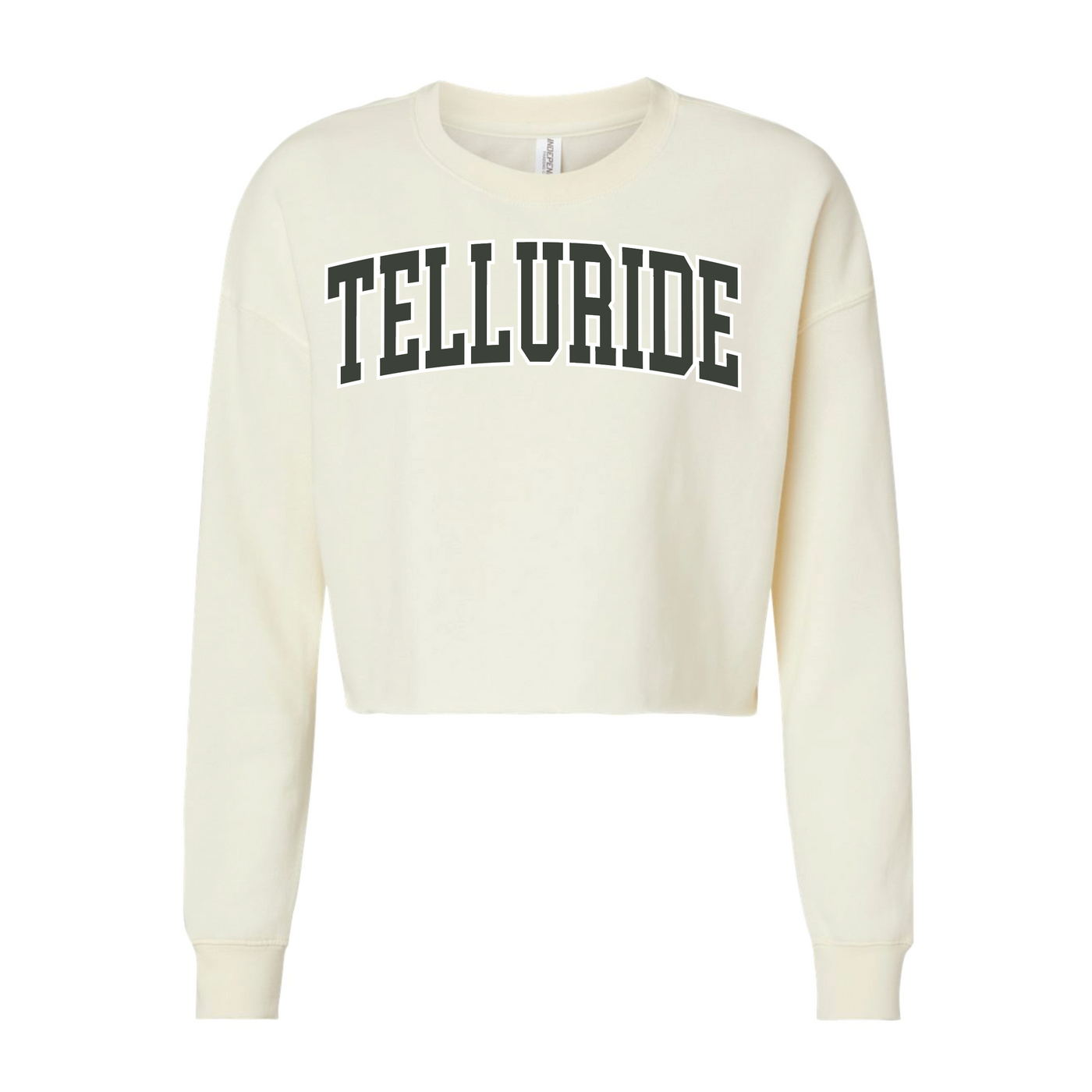 Telluride Crop Top Sweatshirt