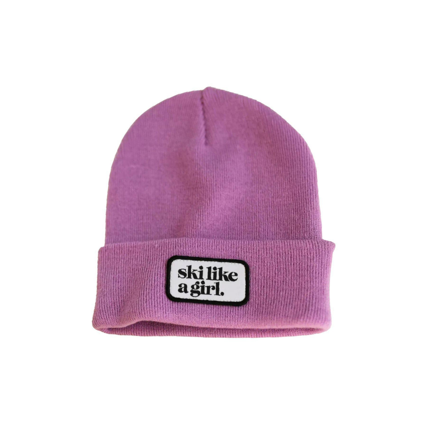 Ski Like A Girl Patch SLAG Beanie
