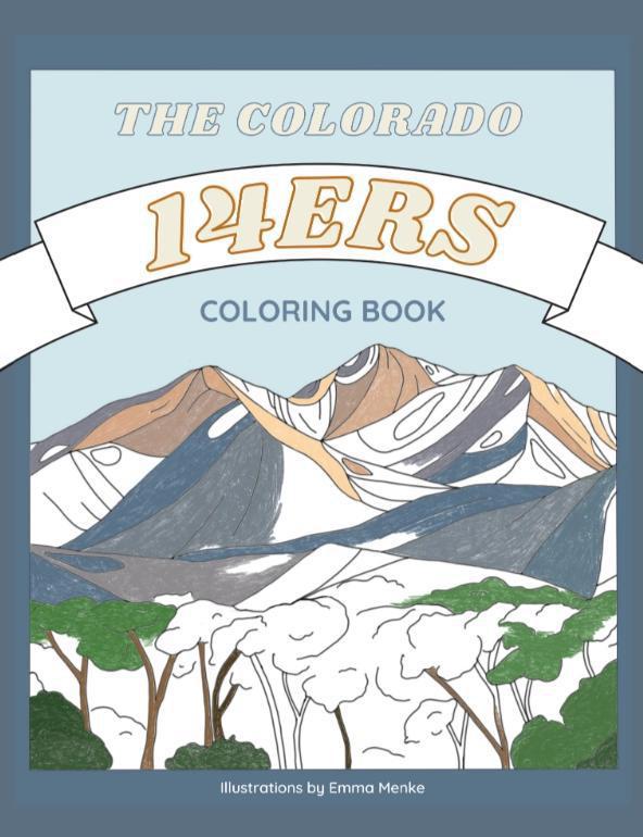 Colorado 14ers Coloring Book