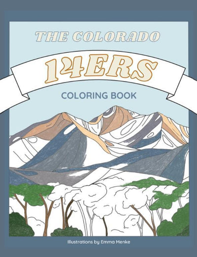 Colorado 14ers Coloring Book
