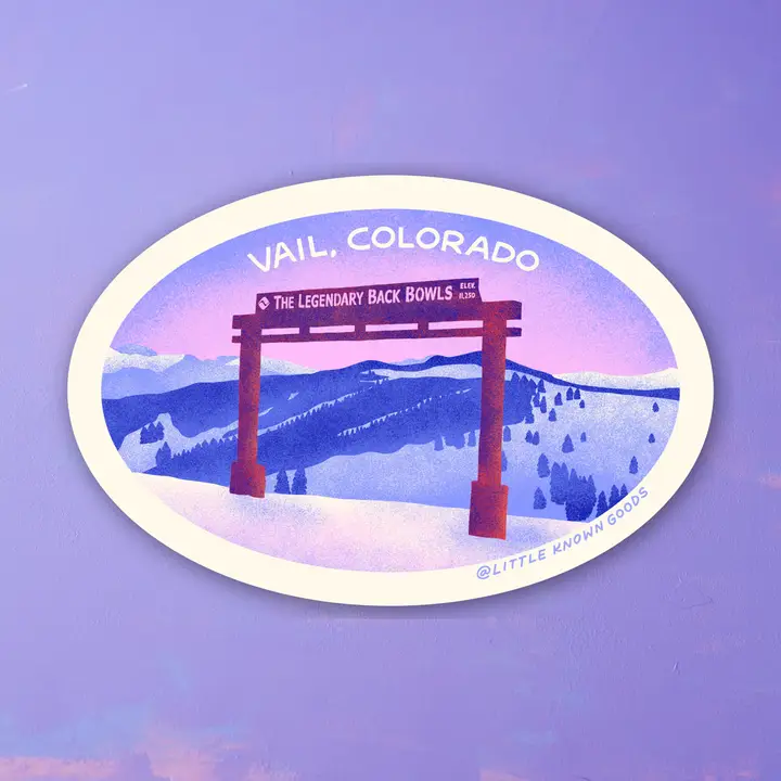 VAIL COLORADO STICKER