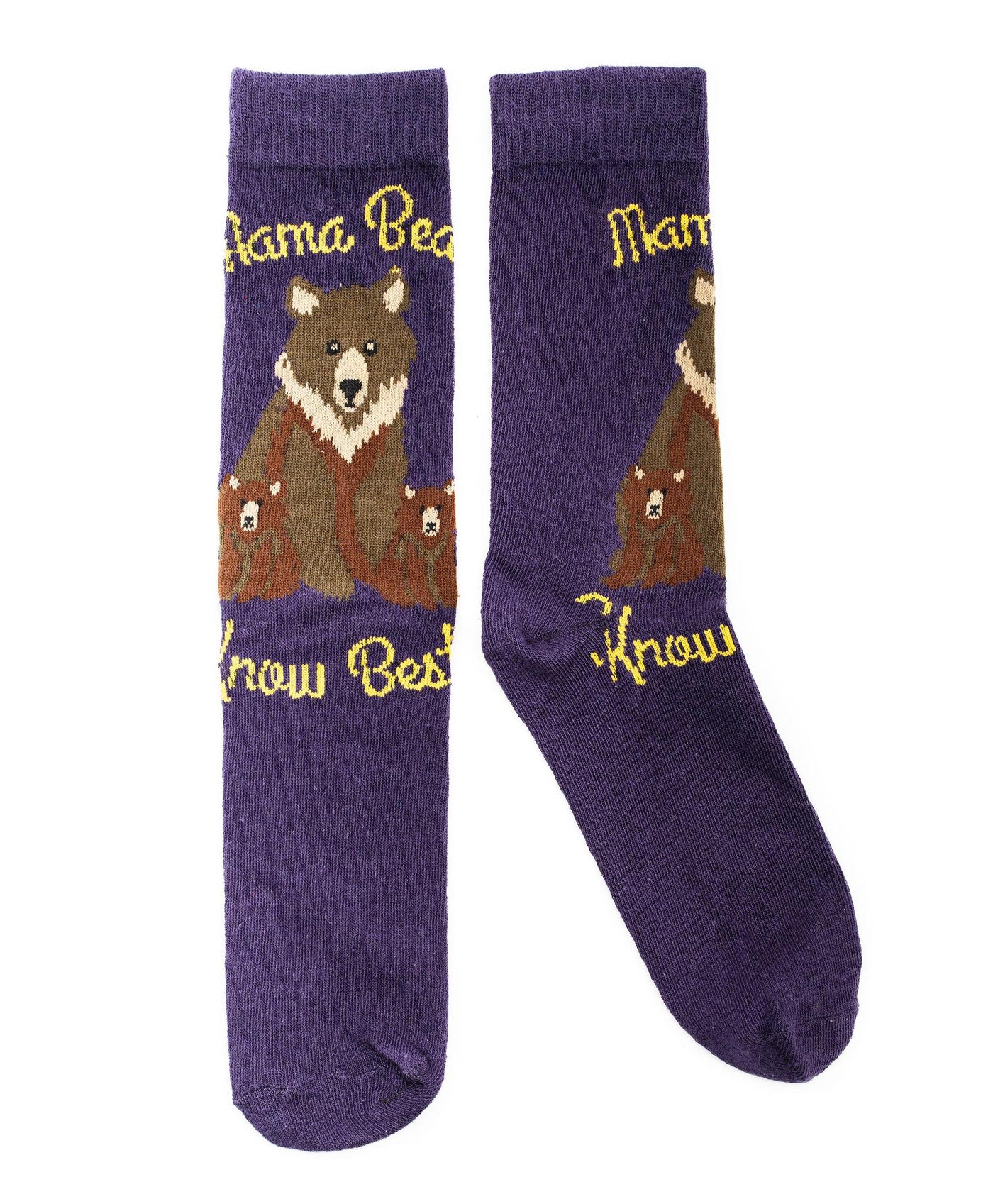Mama Bear Novelty Socks