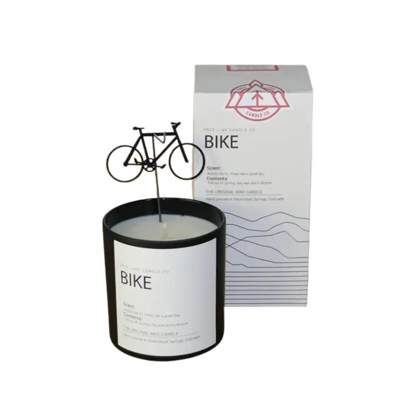 The Original Bike Peak Candle