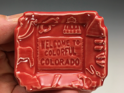 "Welcome To Colorful Colorado" Little Dishes