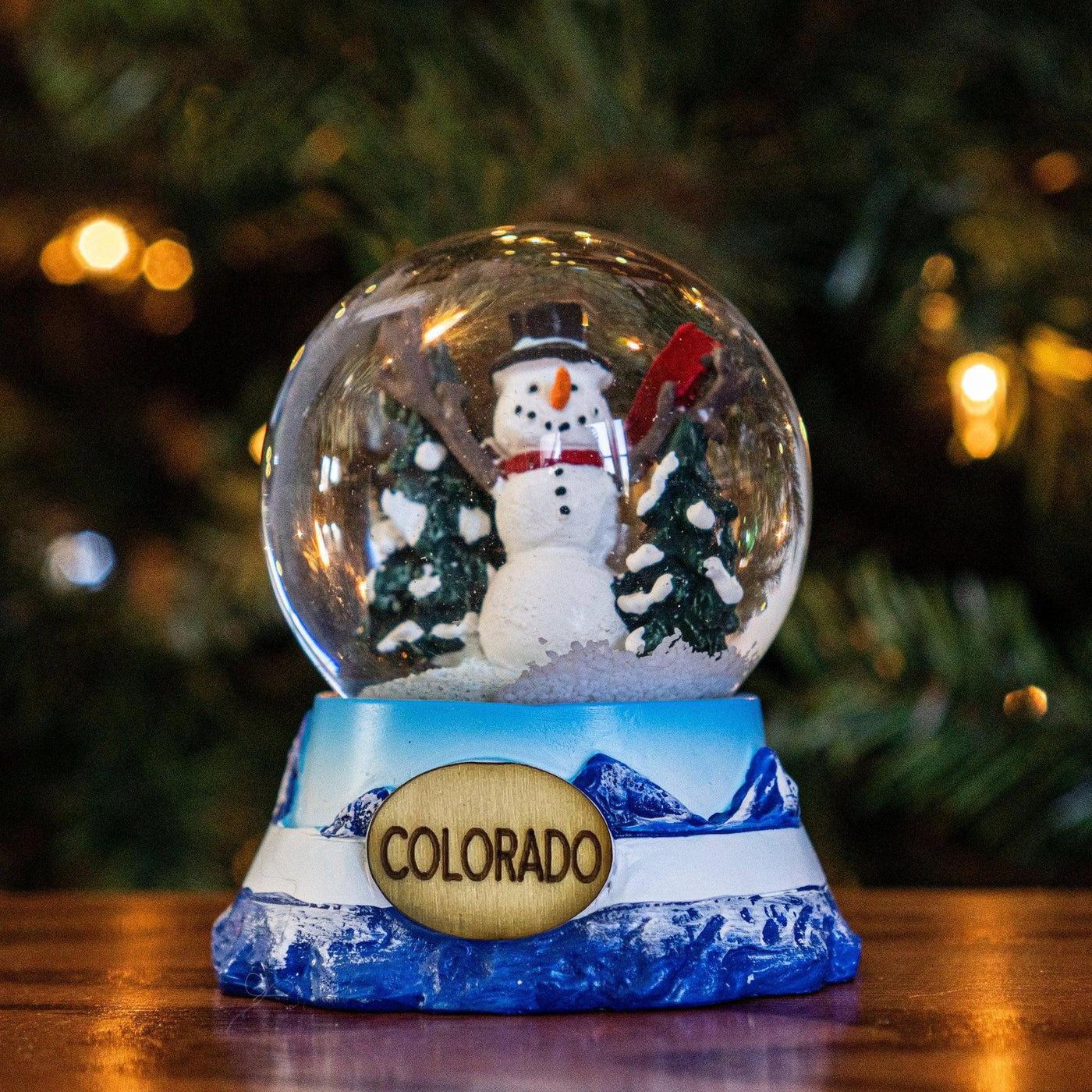 Large Snowman Snow Globe