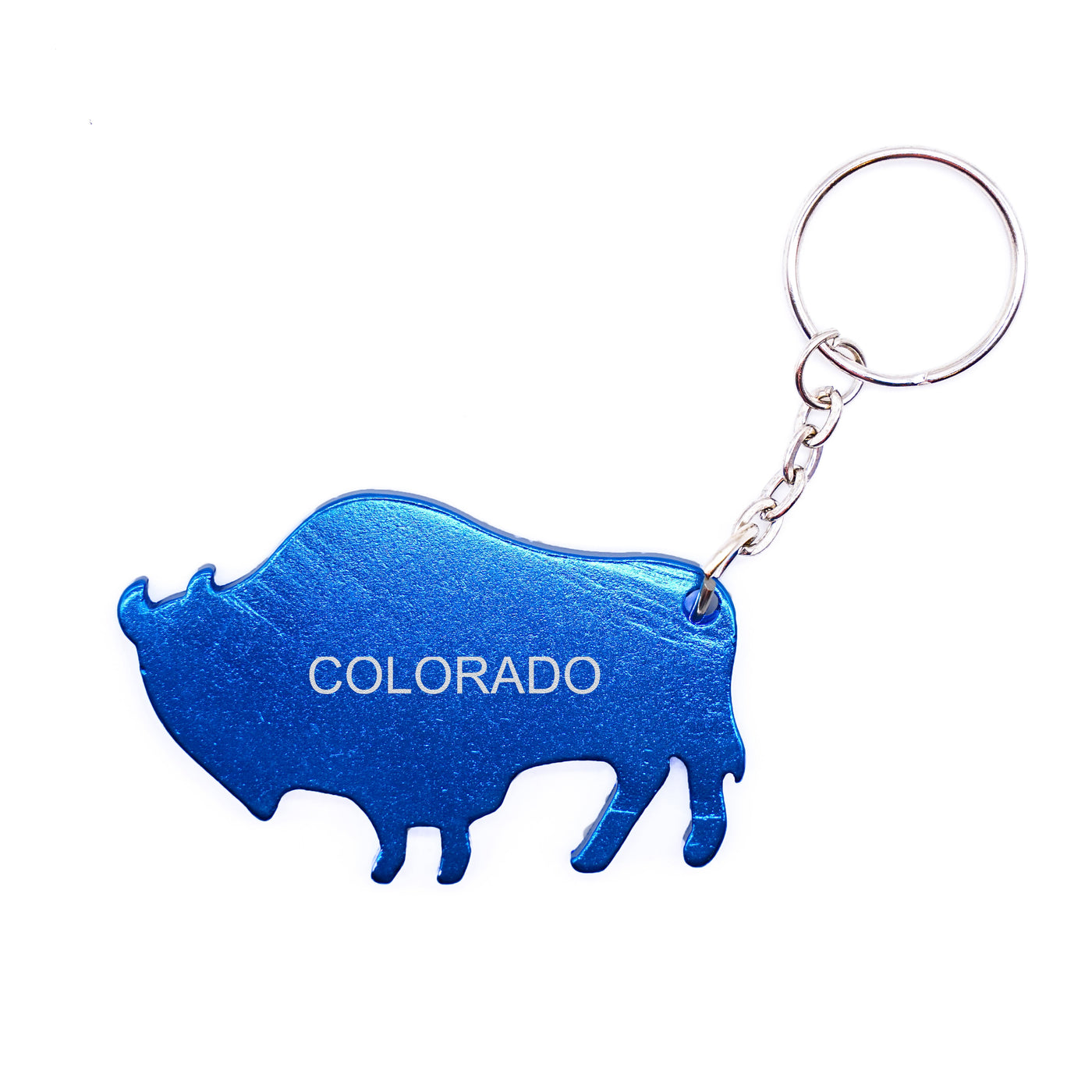 Colorado Buffalo Bottle Opener Keychain