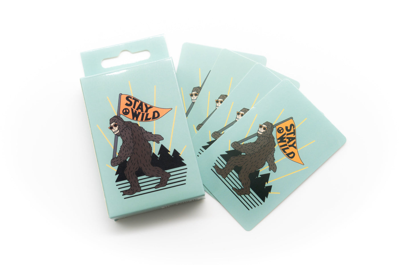 Stay Wild Sasquatch Playing Card Pack