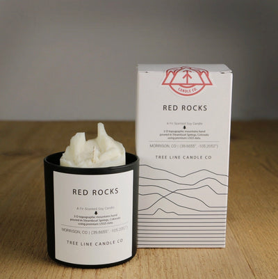 Red Rocks Tree Line Candle Co