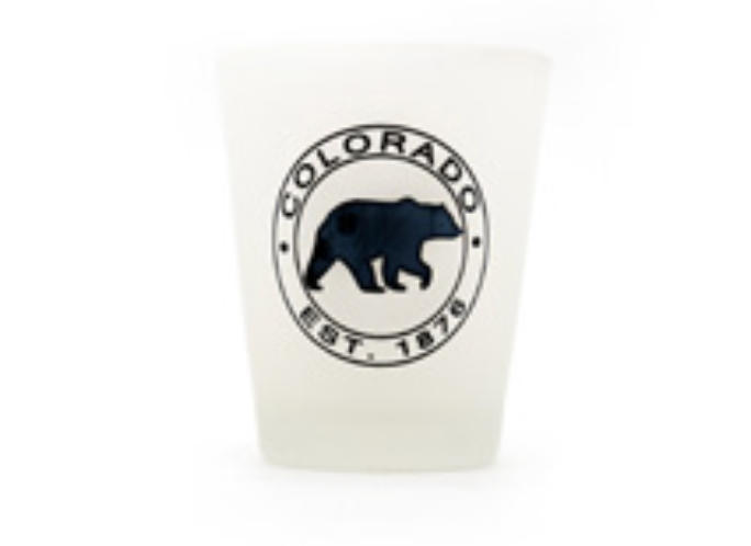 Circle Bear Shot Glass - Colorado and Breckenridge