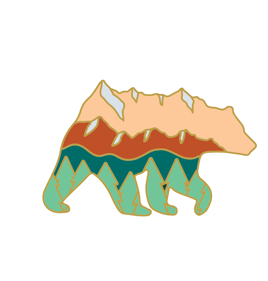 Bear Mountain Pin