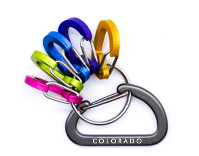 Multi Color Mini Carabiner