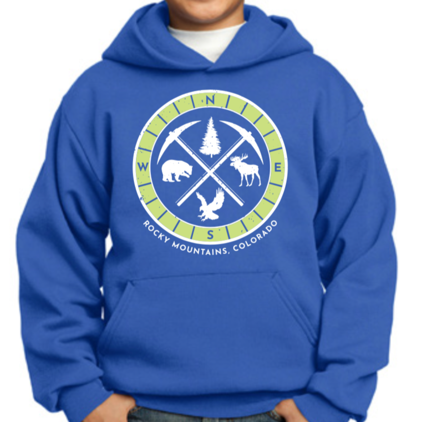 Youth CO Compass Hoodie