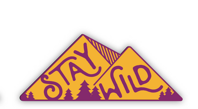 Stay Wild Sticker