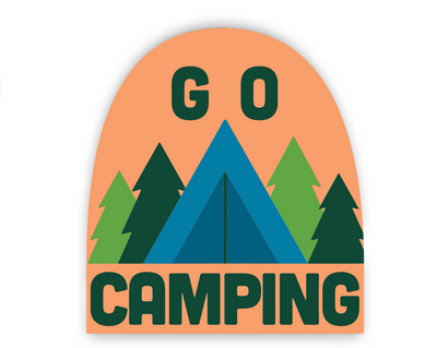 Go Camping Sticker