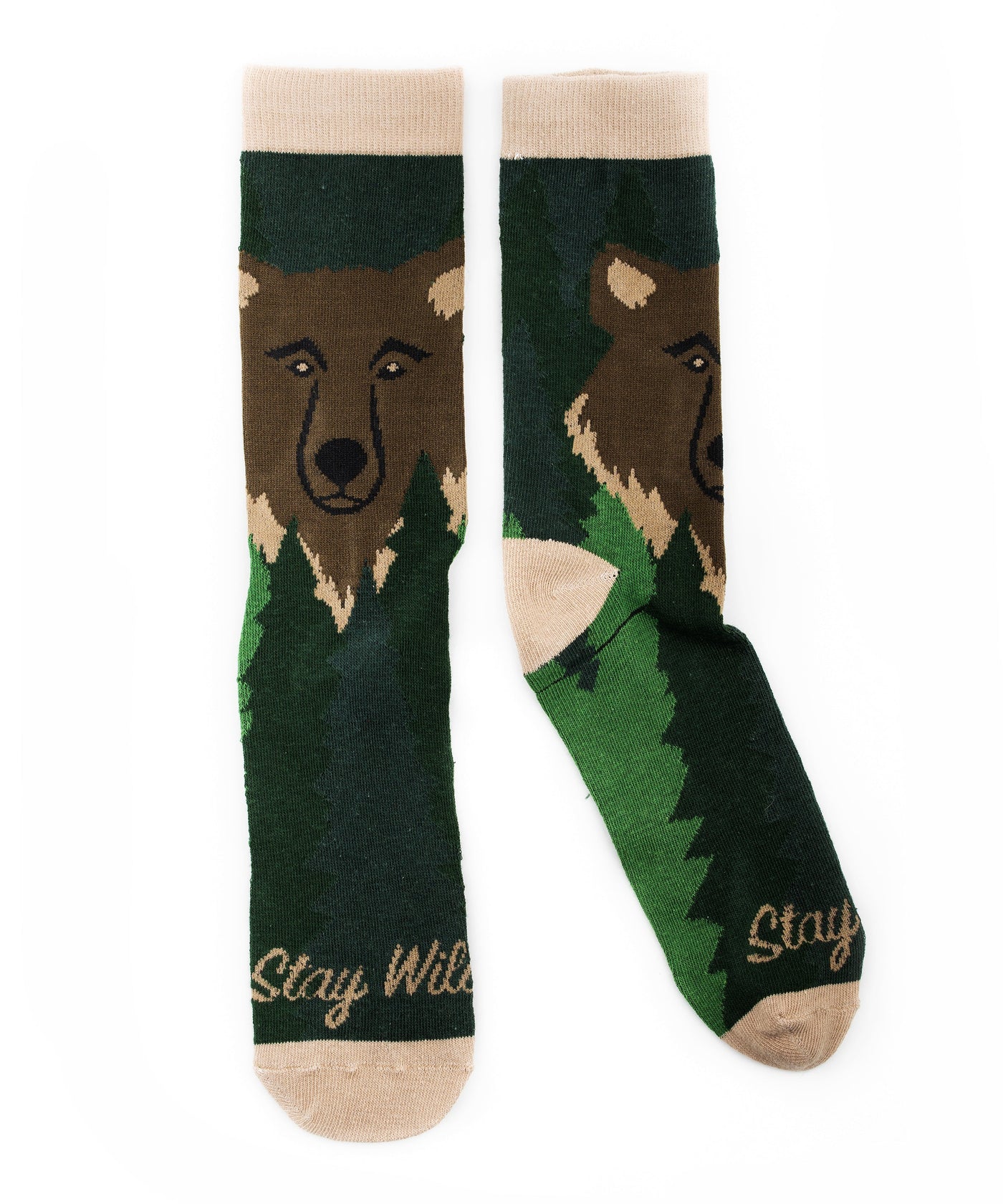 Stay Wild Bear Socks