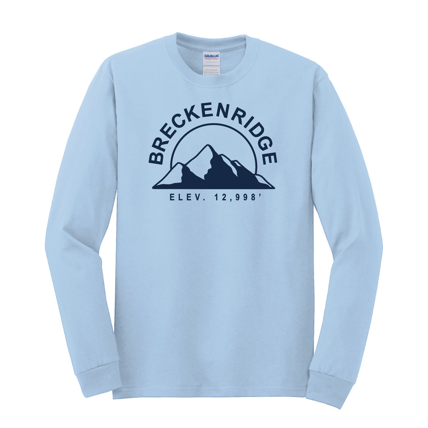 The Breckenridge Halo Mountain Long Sleeve Shirt