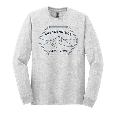 The Breckenridge Hexagon Mountain Long Sleeve Shirt
