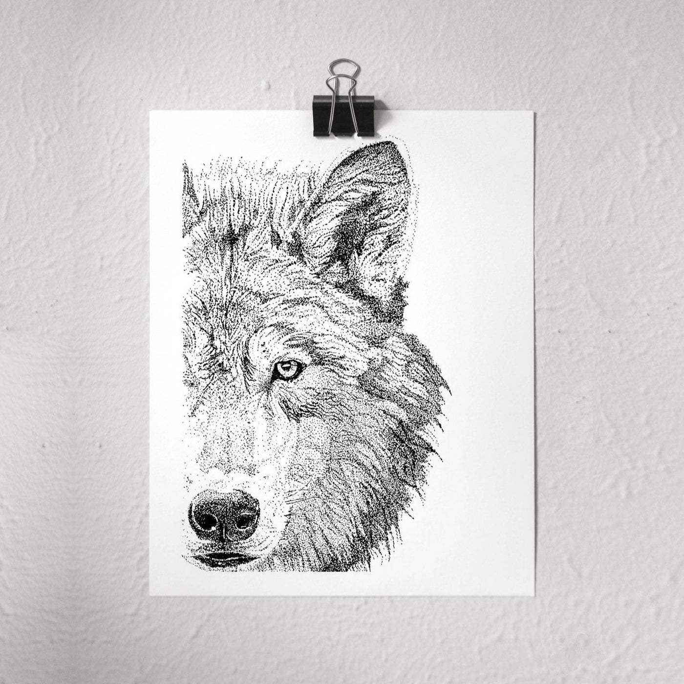 The Wolf - Art by Agostina