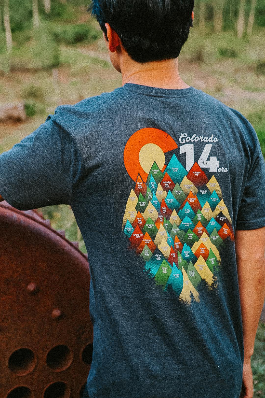 Colorado's Tallest 14ers Short Sleeve Shirt