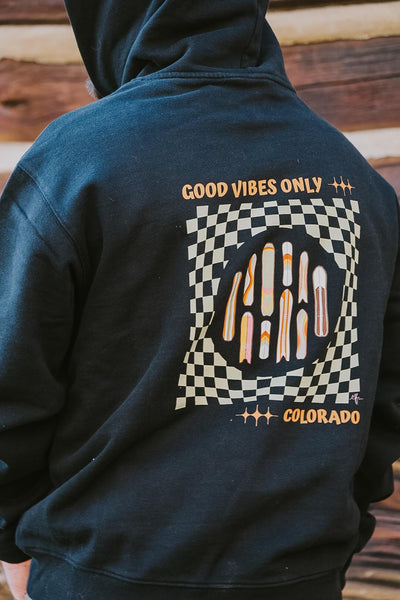 Snowboard Quiver 1 Colorado Hoodie by Mar Franzese