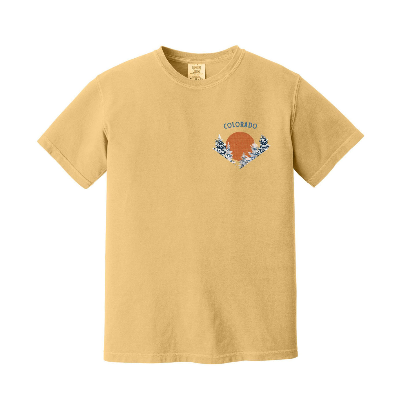 Trees Colorado Short Sleeve Shirt by Melody Ward