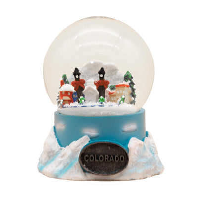 Old Victorian Colorado Town Large Snow Globe