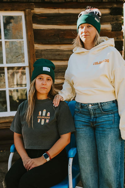 Snowboard Quiver 1 Colorado Crop Short Sleeve Shirt by Mar Franzese