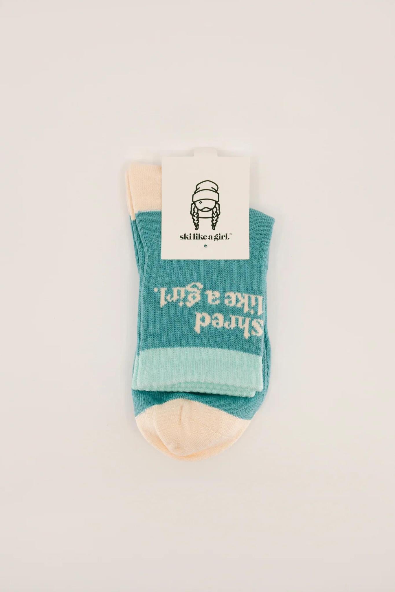 Shred Like a Girl Socks