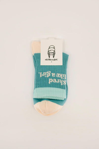 Shred Like a Girl Socks