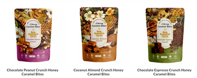 Honey Caramel Crunch Bites Bags