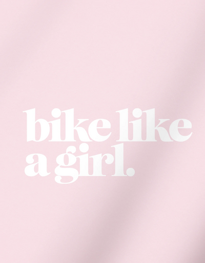 Bike Like a Girl Transfer Sticker