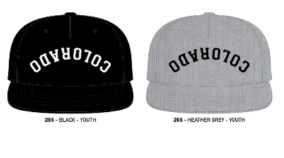 Upside Down Colorado Youth Hat 255