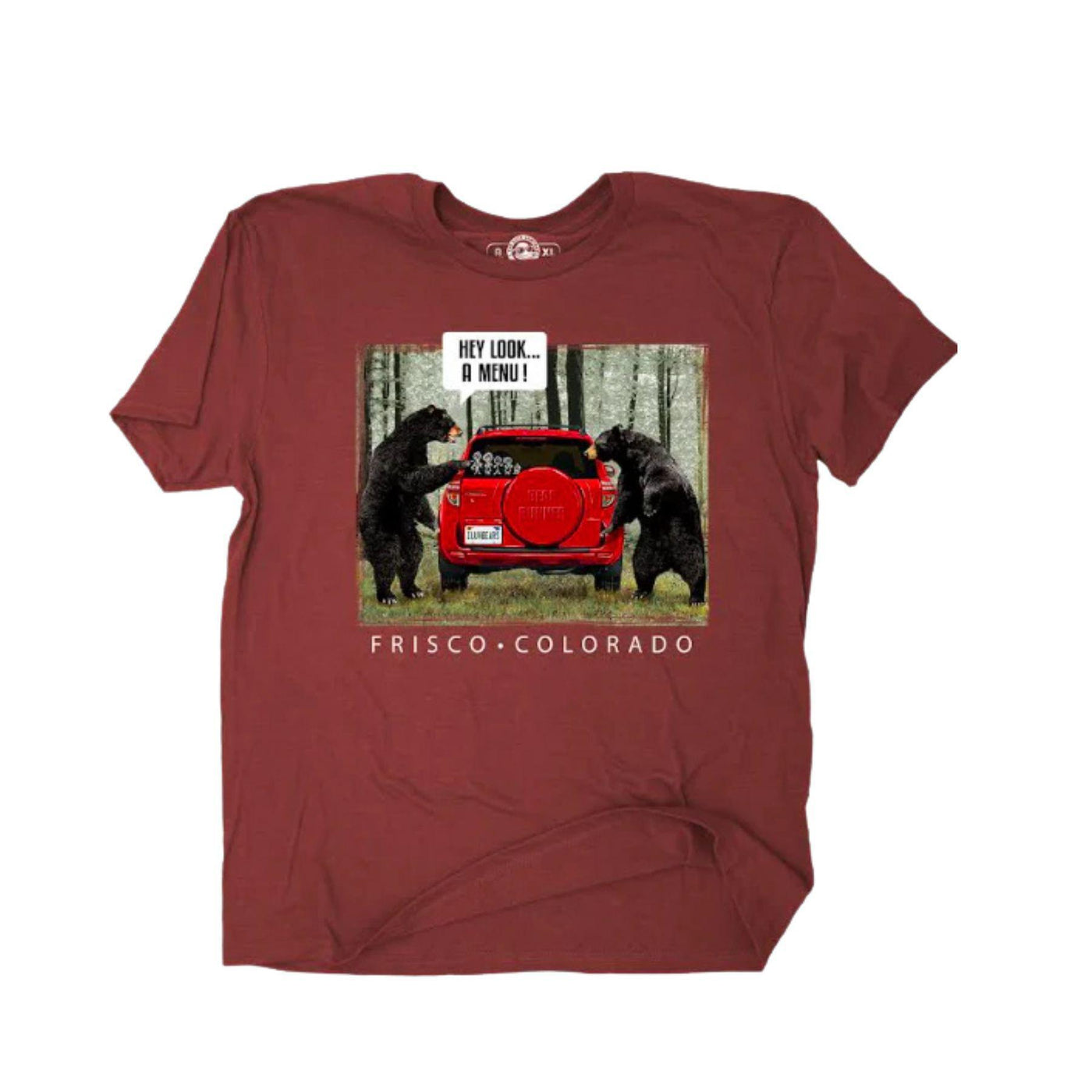 Bear Menu Frisco Colorado Short Sleeve Shirt