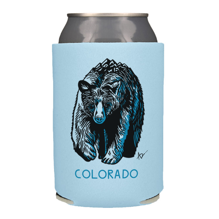 Artist Series Colorado Can Coolers by Andrew Dengate