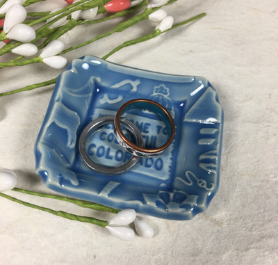"Welcome To Colorful Colorado" Little Dishes