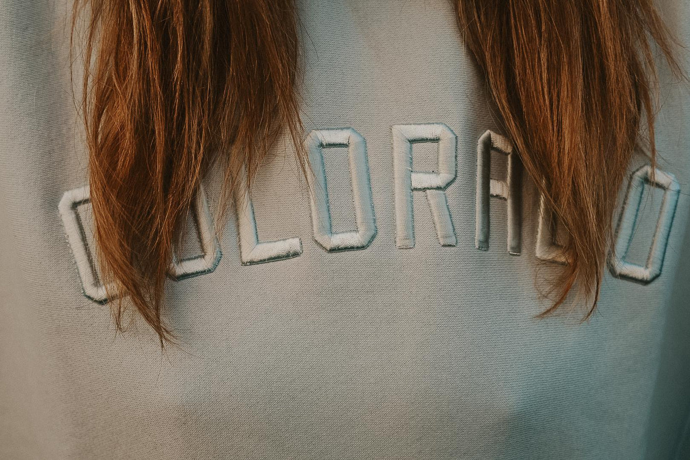 Proweave Colorado Puff Embroidery Crewneck