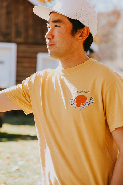 Trees Colorado Short Sleeve Shirt by Melody Ward