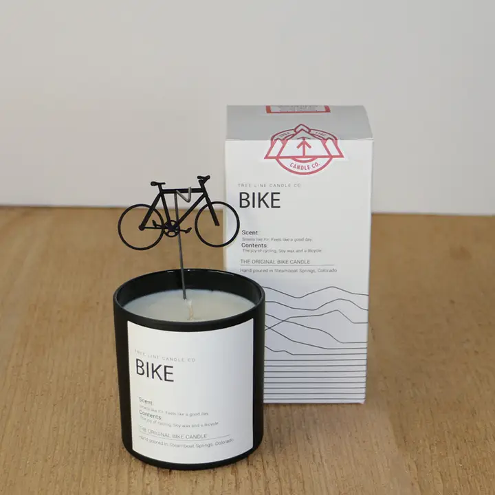 The Original Bike Peak Candle