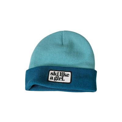 Ski Like A Girl Patch SLAG Beanie