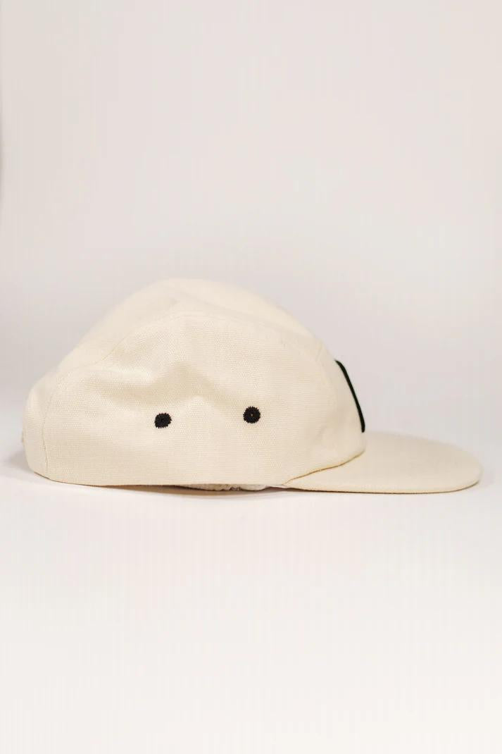 Ski Like a Girl Patch Canvas 5 Panel Hat