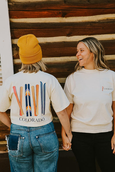 Ski Rack Colorado Short Sleeve Shirt by Mar Franzese